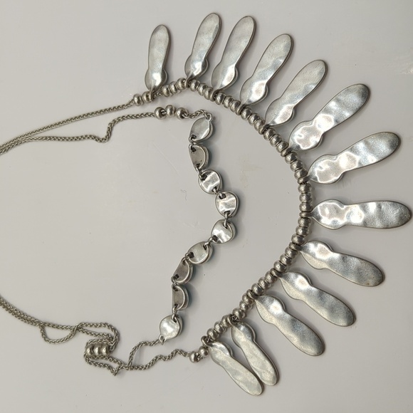 Lucky Brand Silver and Turquoise Necklace - Picture 5 of 5